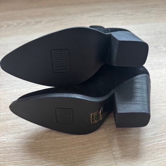 Dingo Black Flannie Bootie - Size 8 - Picture 3 of 8